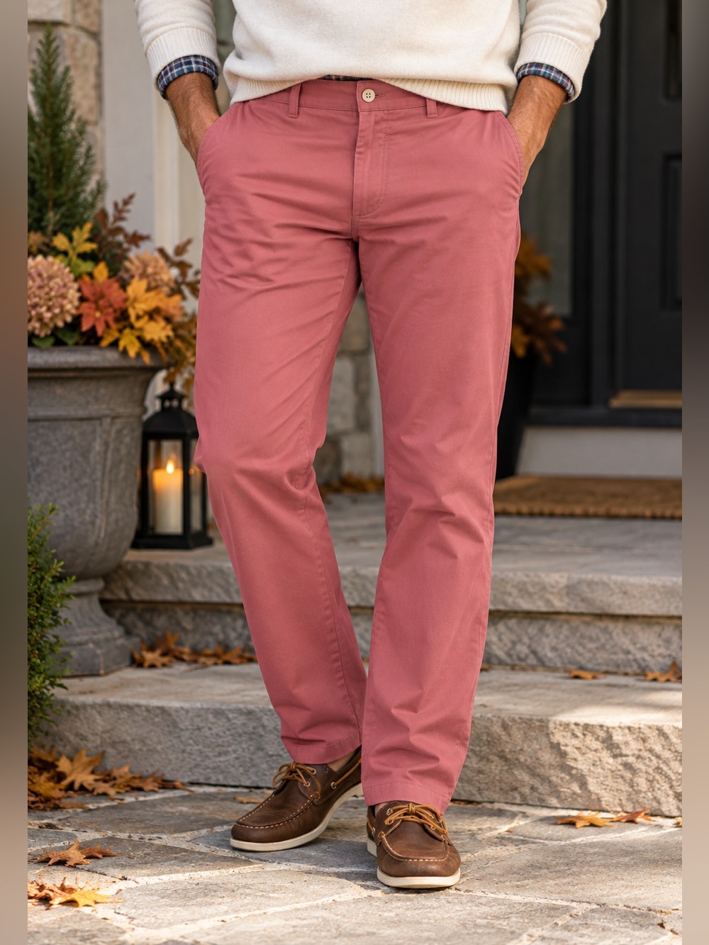 NWT Vineyard Vines Men’s Classic Fit Pink Cotton Chino Pants 36x34